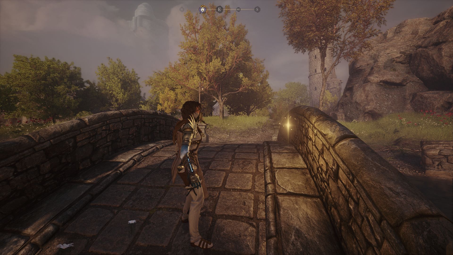 Those floating golden lights are history mote (Image via Digital Extremes)